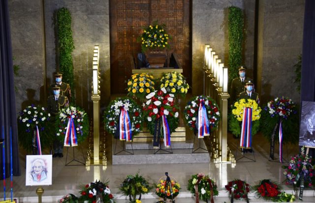 Pohřeb Dany Zátopkové